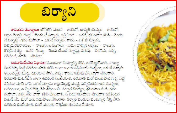 Telugu recipes - Page 3 of 14